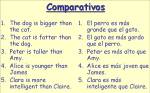 comparatives translations answers